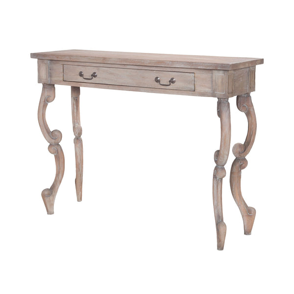 Guild Master Carved Scroll Entry Table | Modishstore | Console Tables