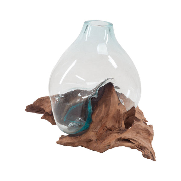 Dimond Home Driftwood Glass Bottle | Modishstore | Vases