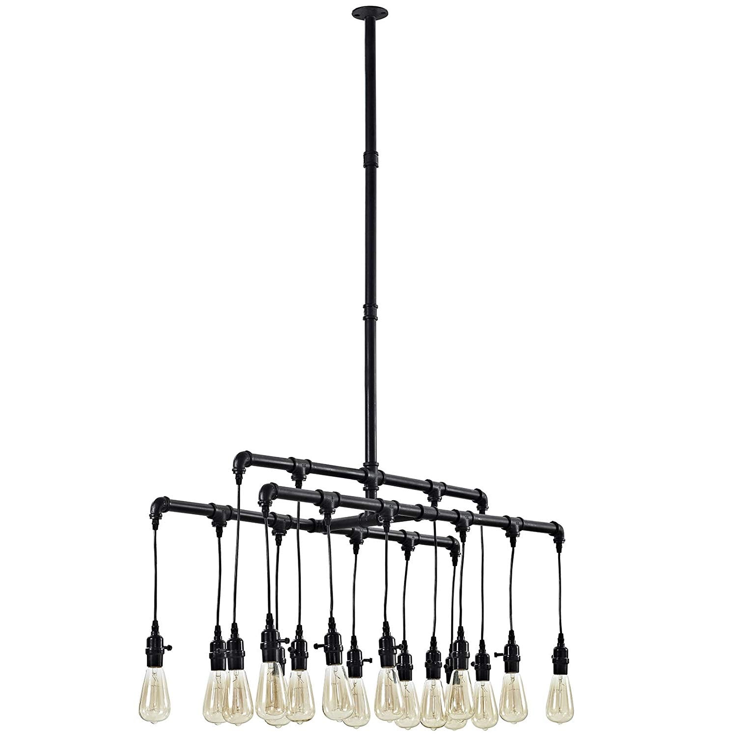 Modway Firefly Ceiling Fixture - Brown | Ceiling Lamps | Modishstore-2