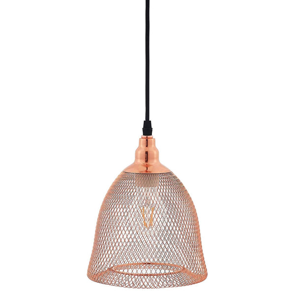 Modway Glimmer Bell-Shaped Rose Gold Pendant Light | Pendant Lamps | Modishstore-3