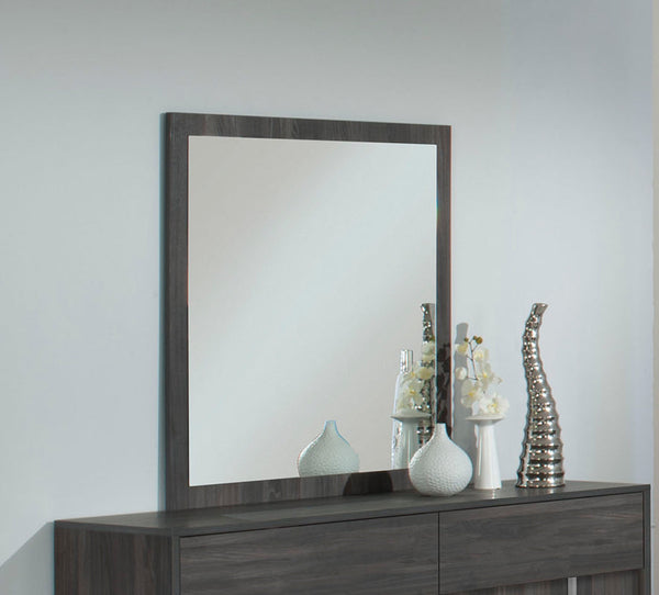 Vig Furniture Moderst Luca Italian Modern Grey Mirror | Modishstore | Mirrors
