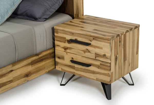 Vig Furniture Modrest Sala Modern Light Wood Nightstand | Modishstore | Nightstands-3