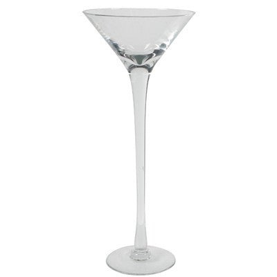 A&B Home Clear Candle Holder - Set Of 2