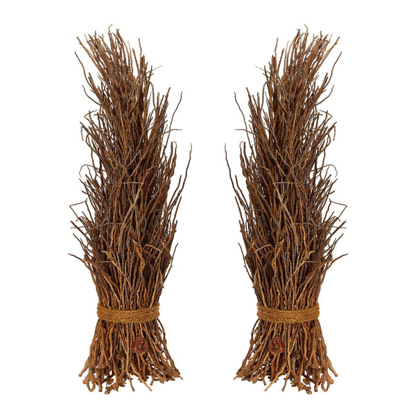 Dimond Home Cocoa Twig Sheaf - Set Of 2 | Modishstore | Botanicals
