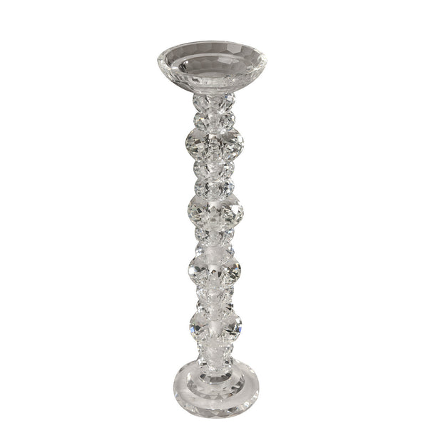 A&B Home Crystal Single Candle Holder - Set Of 2