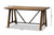 baxton studio nico rustic industrial metal and distressed wood adjustable height work table | Modish Furniture Store-11
