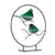 A&B Home Elegant Glass Birds On Stand