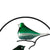 A&B Home Elegant Glass Birds On Stand