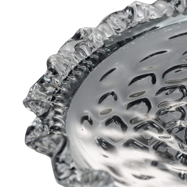 A&B Home Decorative Round Glass Plate