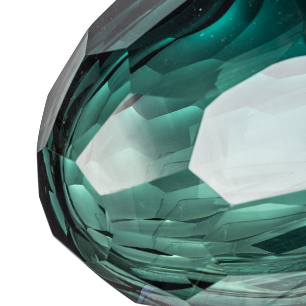 A&B Home Green Diamond Vase
