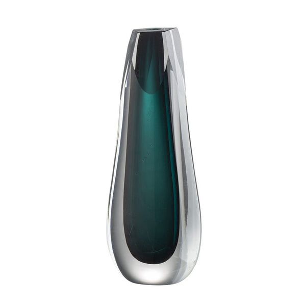 A&B Home Green Diamond Vase