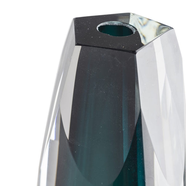 A&B Home Green Diamond Vase