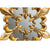 A&B Home Antique Gold Fleur-de-lis Wall Mirror
