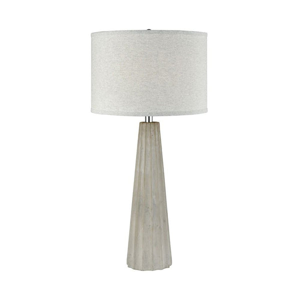 Stein World Castlestone Grey Table Lamp | Modishstore | Table Lamps