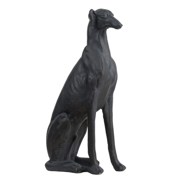 A&B Home Matte Black Finish Stunning Dog Statue