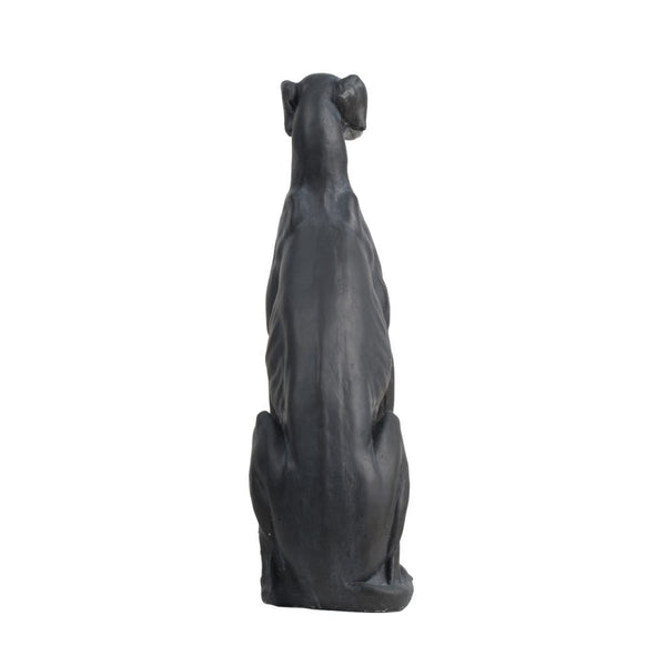 A&B Home Matte Black Finish Stunning Dog Statue