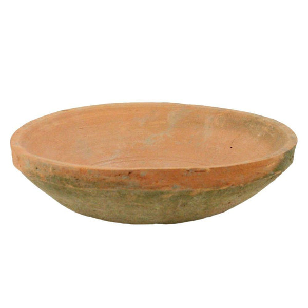 HomArt Rustic Terra Cotta Bowl - Small - Antique Red-3