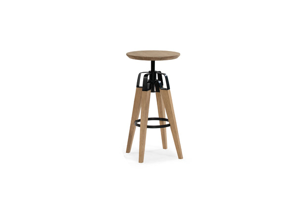 Vig Furniture Modrest Yates Modern Oak Bar Stool | Modishstore | Bar Stools