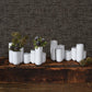 HomArt Luna Ceramic Bud Vase Cluster - Matte White - Set of 4 - Feature Image-3