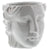 HomArt Juno Ceramic Head Cachepot - White - Set of 4-2