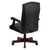 Flash Furniture Martha Washington Black Leather Executive Swivel Office Chair | Office Chairs | Modishstore-4