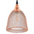 Modway Glimmer Bell-Shaped Rose Gold Pendant Light | Pendant Lamps | Modishstore-2