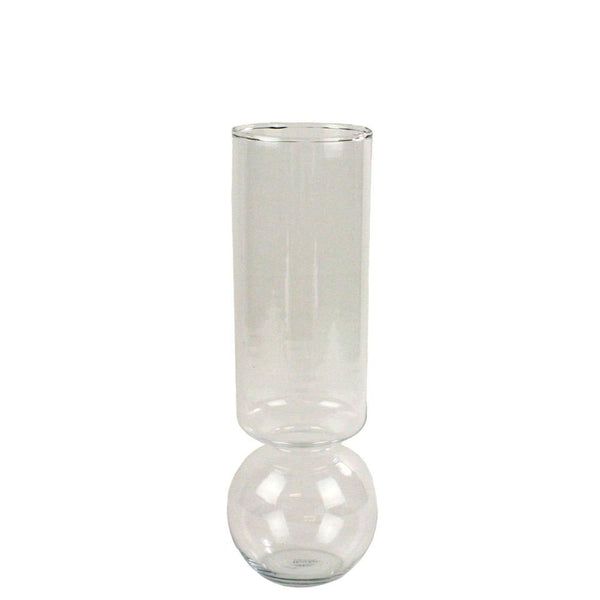 HomArt Bulb Vase - Clear - Tall - Set of 6-3