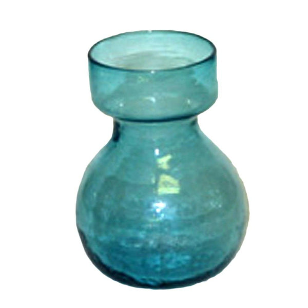 HomArt Bulb Vase - Recycled - Turquoise-4