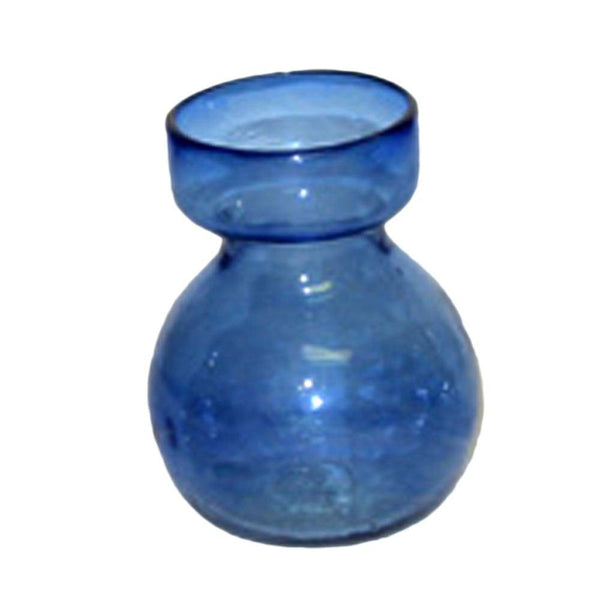 HomArt Bulb Vase - Recycled - Cobalt-5
