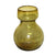 HomArt Bulb Vase - Recycled - Amber-7