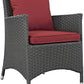 Modway Sojourn 7 Piece Outdoor Patio Sunbrella Dining Set - EEI-2246 | Outdoor Dining Set | Modishstore-14