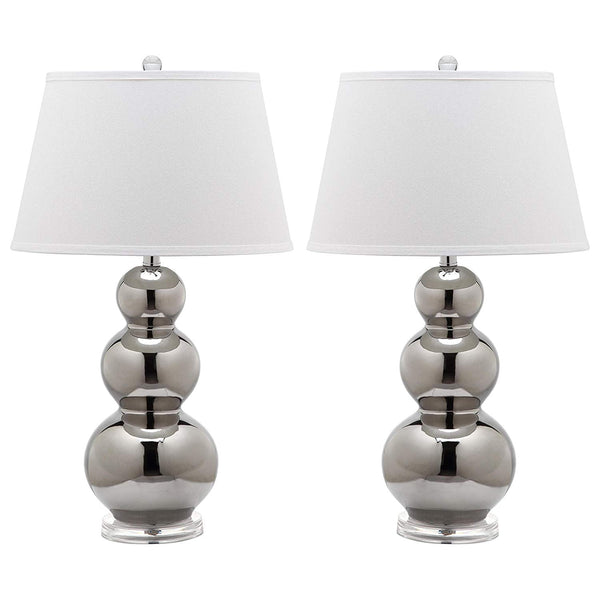 Safavieh Pamela Triple Gourd Ceramic Lamp | Table Lamps |  Modishstore  - 6
