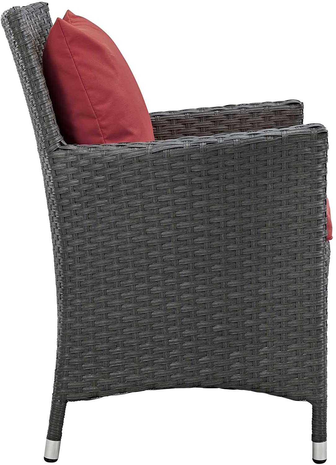 Modway Sojourn 7 Piece Outdoor Patio Sunbrella Dining Set - EEI-2246 | Outdoor Dining Set | Modishstore-15