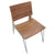 LumiSource Pair of Tetra Dining Chairs