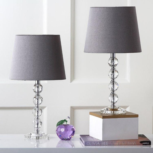 Safavieh Nola Stacked Crystal Ball Lamp | Table Lamps |  Modishstore  - 3