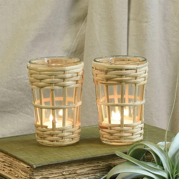 HomArt Cane Votive - Grid - Grid - Set of 6-3