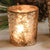 HomArt Chevron Glass Etched Votive - Frost Copper Oxidized - Set of 6-4