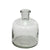 HomArt Milton Glass Bottle - Clear - Small-3