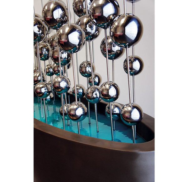 Gold Leaf Design Group Stainless Steel Ball Sway - Set Of 6 | Outdoor Decor | Modishstore-2