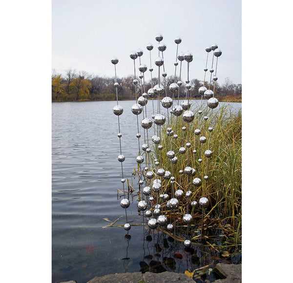 Gold Leaf Design Group Stainless Steel Ball Sway - Set Of 6 | Outdoor Decor | Modishstore-3