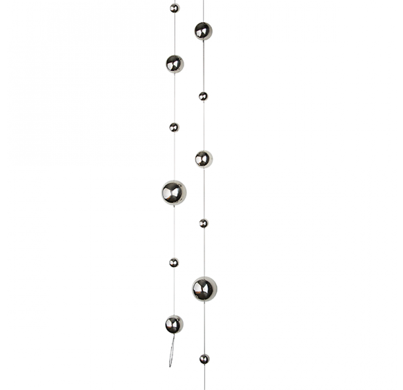 Gold Leaf Design Group Stainless Steel Ball Chain - Set Of 6 | Outdoor Decor | Modishstore-2