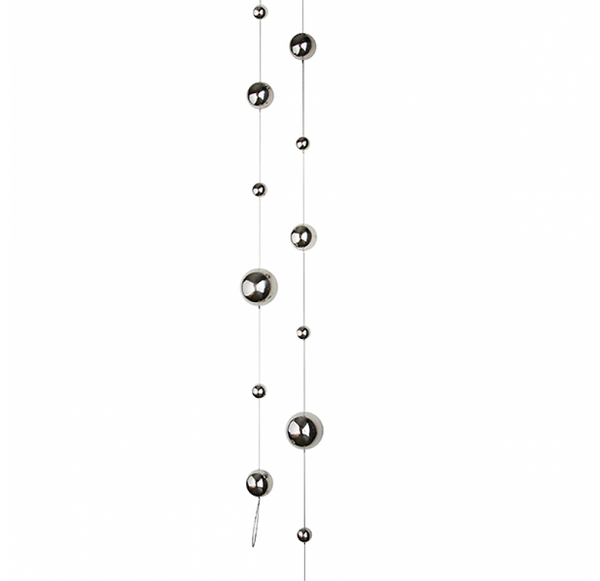 Gold Leaf Design Group Stainless Steel Ball Chain - Set Of 6 | Outdoor Decor | Modishstore-2