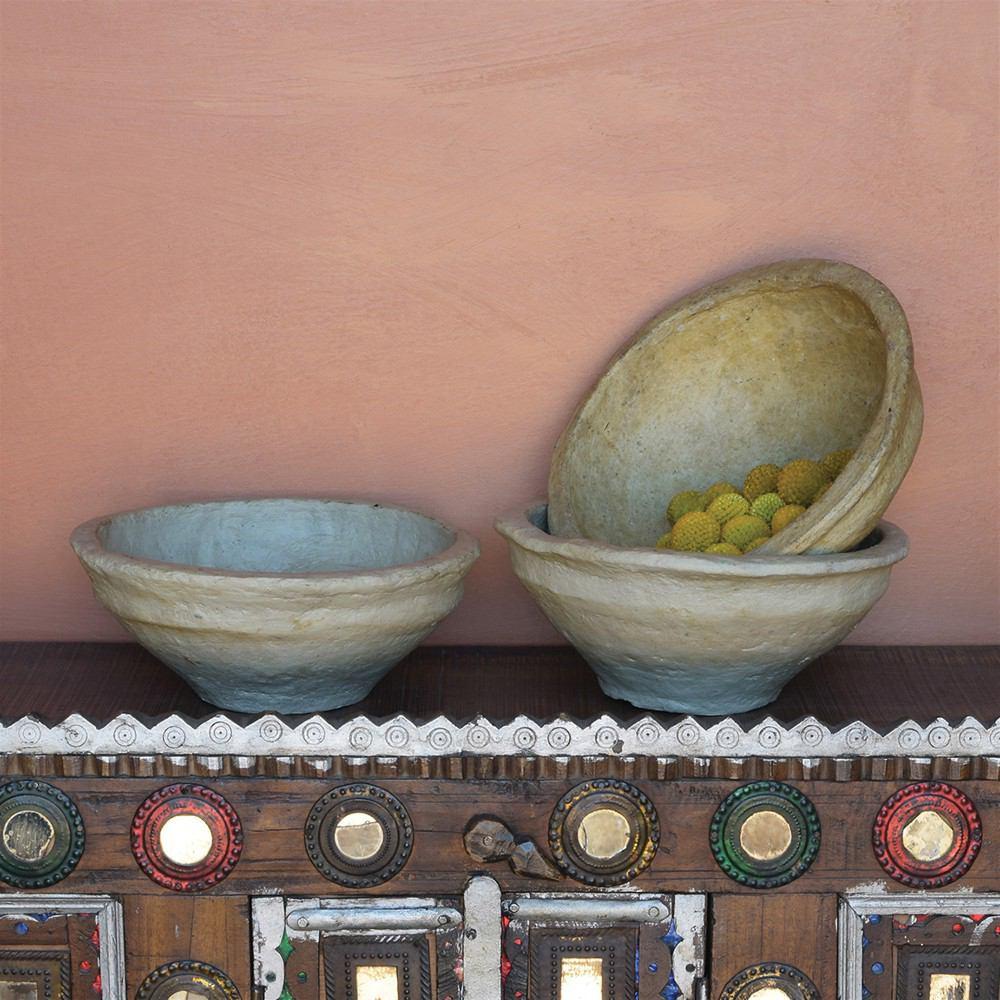 HomArt Paper Mache Bowl - Set of 6-5
