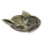 HomArt Fox Cast Metal Dish - Antique Brass - Set of 4-3