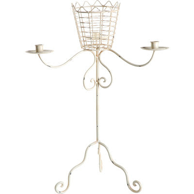 A&B Home Metal Candle Holder - Set Of 2
