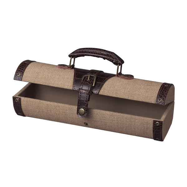 ELK Lighting Linen Covered Wine Holder Wine Racks, ELK Lighting, - Modish Store | Modishstore | Wine Racks