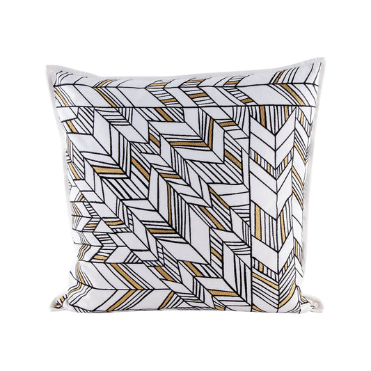Dimond Home Golden Arrows Pillow With Goose Down Insert | Modishstore | Pillows