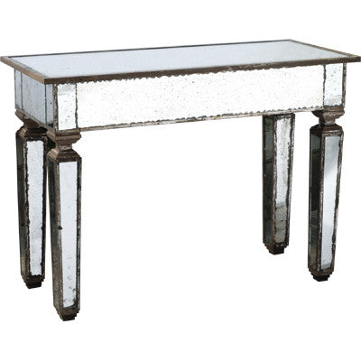 A&B Home Greer Mirrored Console