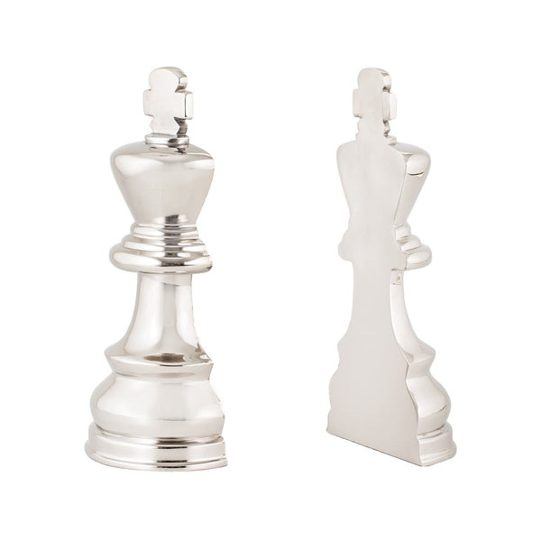 Sterling Industries Chess Piece Book Ends | Modishstore | Bookends