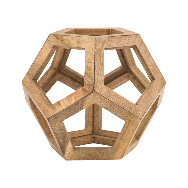Dimond Lighting Wooden Honeycomb Orb Home Accents, Dimond Lighting, - Modish Store | Modishstore | Home Accents